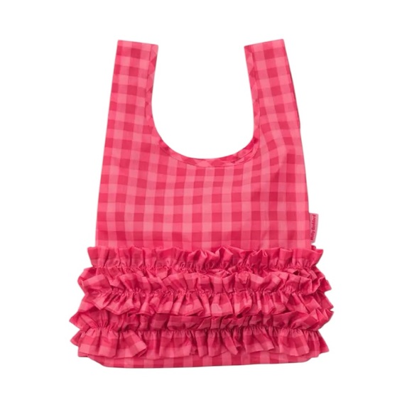 Molly Goddard x Baggu - Ruffle Baby Baggu Ruby Gingham - Picture 2 of 4